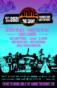 2021 Wake the Giant poster