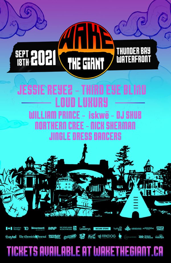 2021 Wake the Giant poster