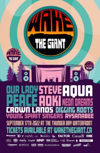 2022 Wake the Giant poster