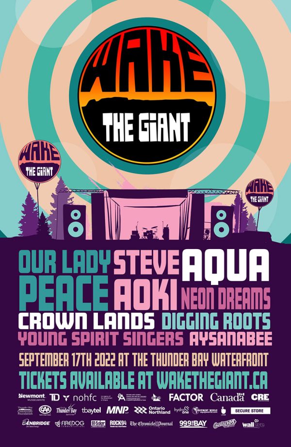 2022 Wake the Giant poster