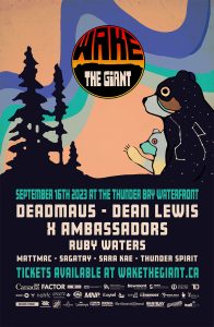 2023 Wake the Giant poster