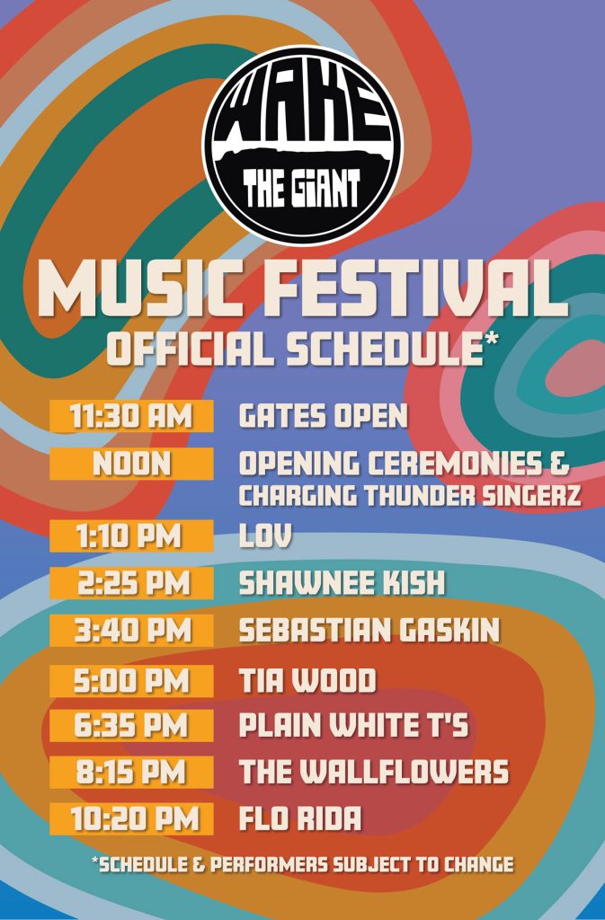 Wake the Giant 2026 Official Schedule